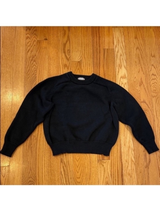 J. Crew Sweaters - Like New J. Crew Crewneck Sweater- Black, Size Large